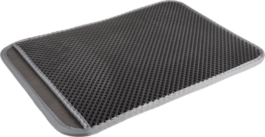 Meilleurs prix pour Litière Chat - Flamingo Tapis pour bac à litière Matz Noir - 61 x 41 x1,3 cm