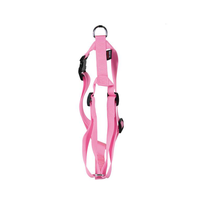 Meilleurs prix pour Harnais Nylon Uni pour chat coloris rose