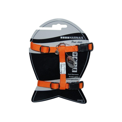 Meilleurs prix pour Harnais Chat – Wouapy Basic Line orange