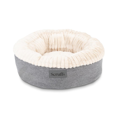 Meilleurs prix pour SCRUFFS-Scruffs Couchage Chien Corbeille Ronde Ellen Gris - Taille M Ø 55 cm