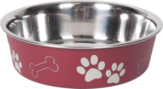 Meilleurs prix pour Gamelle - Flamingo Bella Rouge - Ø 17 cm