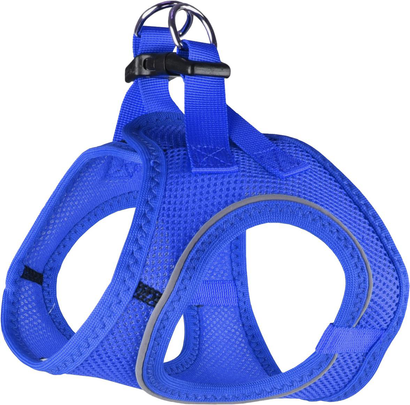 FLAMINGO-Harnais Chien - Flamingo Harnais Bento Bleu - Taille XL