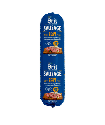 Meilleurs prix pour Friandises Chien – Brit Saucisse bœuf et poisson – 800 gr