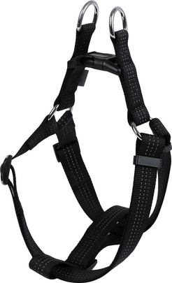 Comparer les prix de Harnais Chien - Wouapy Harnais baudrier Protect Taille S Noir