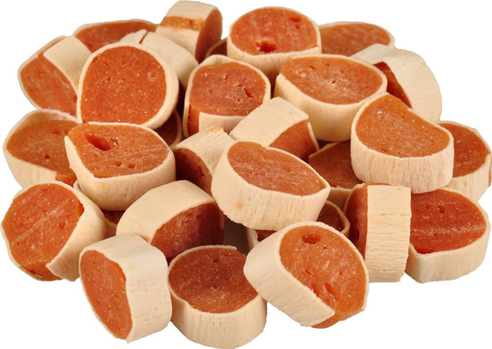 FLAMINGO-Friandises Chat - Flamingo Rouleaux de poisson et poulet - 50 gr