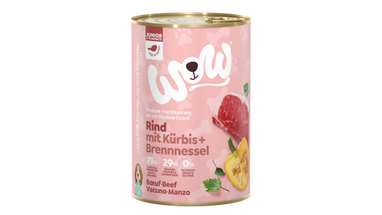 Meilleurs prix pour Boîtes Chien – Wow Junior Boeuf – 400 gr
