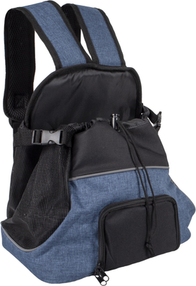 Comparer les prix de Transport - Flamingo Sac de transport ventral Sybil Bleu - 29 x 23 x 38 cm