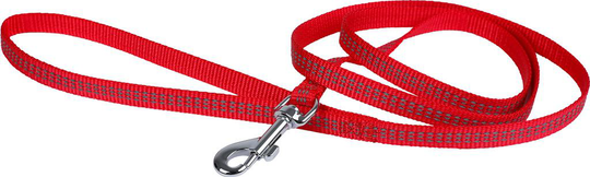 Comparer les prix de Laisse Chien - Wouapy Laisse Protect Rouge - 120 x 1 cm