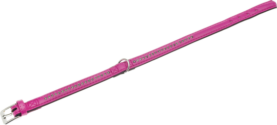 Comparer les prix de Collier Chien - Flamingo Collier Monte Carlo Rose - 17/22 x 1,4 x 0,2 cm