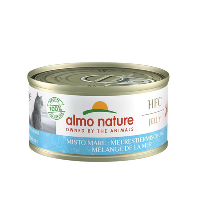 Comparer les prix de Boîte Chat – Almo Nature HFC Jelly Mélange de la Mer 70 gr