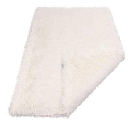 Meilleurs prix pour Couchage – Wouapy Plaid De Noël Moelleux Blanc – 100 x 70 cm