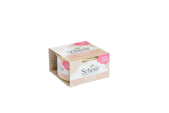 Comparer les prix de Boîtes Chat - Schesir Kitten Care Mousse Poulet -  85 gr