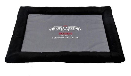 Comparer les prix de Couchage Chien – Bobby Matelas Factory noir – 80 X 60 cm