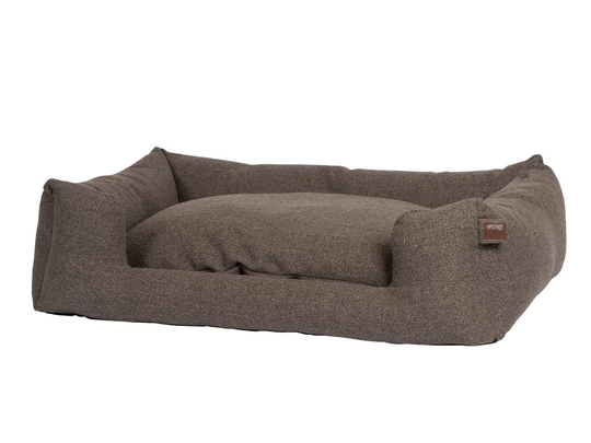 Comparer les prix de Couchage Chien - Fantail Eco panier Snooze Deep taupe - 110 x 80 cm