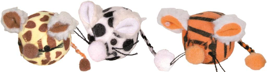 Meilleurs prix pour Jouet Chat – Trixie Balle souris en peluche catnip x1 – Ø 4,5 cm - modèle aléatoire