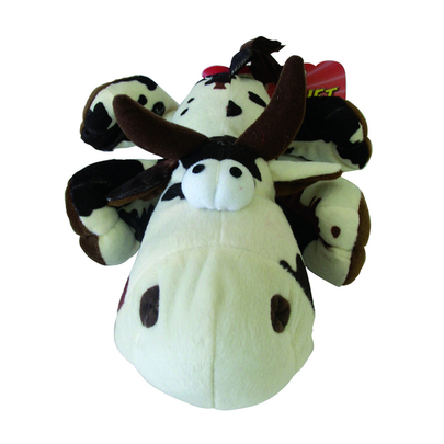Comparer les prix de TYROL-Jouet Chien - Peluche vache renifleuse 25cm