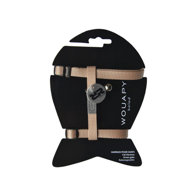 Comparer les prix de Harnais Chat – Wouapy Basic Line beige
