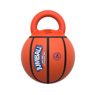Comparer les prix de Jouet Chien – Bubimex Ballon de basket avec poignée – Ø 30 cm