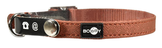 Comparer les prix de BOBBY-Bobby Collier Chat Glitter avec porte-adresse Lost Rouge – 30 x 1 cm