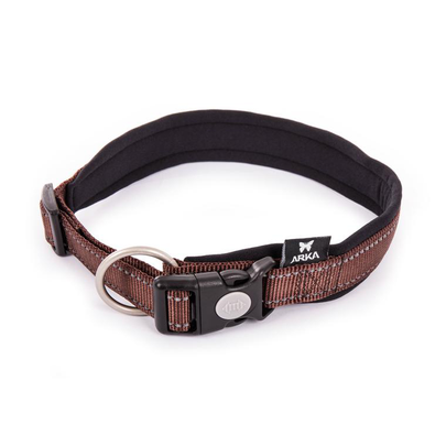 Comparer les prix de Collier Neo+ marron pour chien 2x40/45 cm