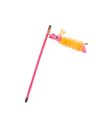 EUROPET-Jouet Chat - EBI Canne à pêche crevettes et hippocampes