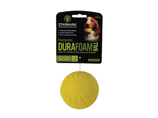Comparer les prix de STARMARK-Starmack Jouet Chien Fantastic DuraFoam Ball - Ø 6,5 cm