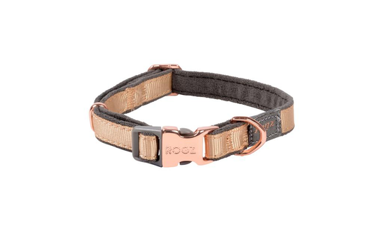Meilleurs prix pour Collier Chien - Rogz Rush Or Gris et Rose  - 20/31 cm