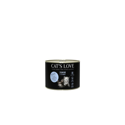 Boîte Naturelle Chaton – Cat's Love Veau 200 gr