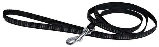 Comparer les prix de Laisse Chien - Wouapy Laisse Protect Noir - 100 x 2,5 cm
