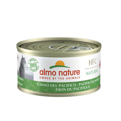Meilleurs prix pour Boîte Chat – Almo Nature HFC Natural Thon du Pacifique 70 gr