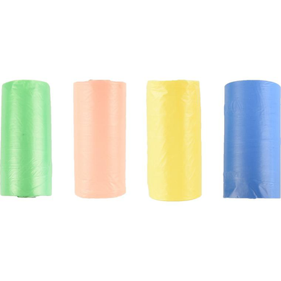 Meilleurs prix pour Hygiène Chien - Flamingo 4 Recharges de sacs à déjections bio Multicolore - 32 x 22 c