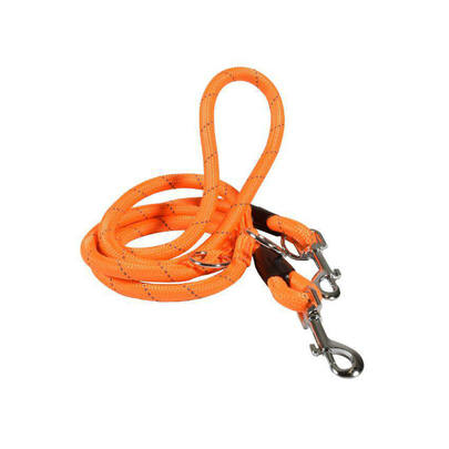 Comparer les prix de BOBBY-Laisse Chien - Bobby Laisse ronde 3 positions Orange - 180 x 1,2 cm