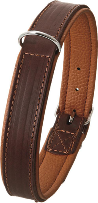 Meilleurs prix pour FLAMINGO-Collier Chien - Flamingo Collier Rondo doublé Marron - 62 x 2,7 cm