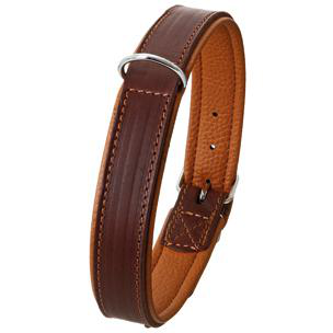 Comparer les prix de FLAMINGO-Collier Chien - Flamingo Collier Rondo doublé Marron - 42 x 1,8 cm