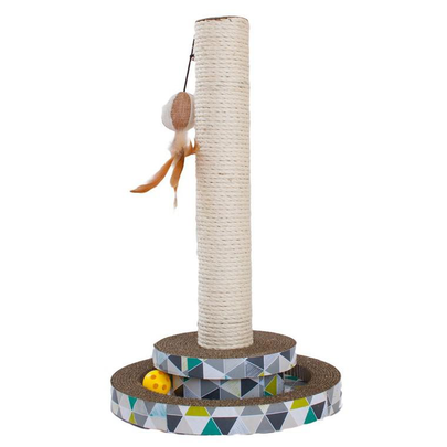 Meilleurs prix pour BRANDY-Habitat Chat – Petstages Scratch tower track – 31,9 X 31,9 X 53,3 cm