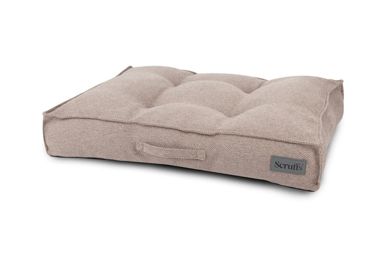 SCRUFFS-Scruffs Couchage Chien Coussin Seattle Gris - Taille M 80 x 60 x 14 cm