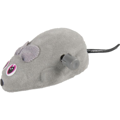 Meilleurs prix pour Jouet Chat - Flamingo Souris mécanique Gris