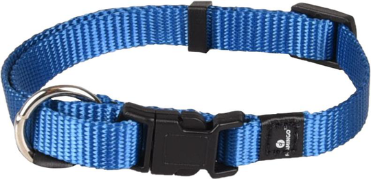 Meilleurs prix pour Collier Chien - Flamingo Collier nylon Ziggi XS Bleu - 20 / 35 x 1 x 0,2 cm