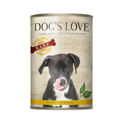 Comparer les prix de Boite Chien - Dog's Love Pure Viande au poulet 400g