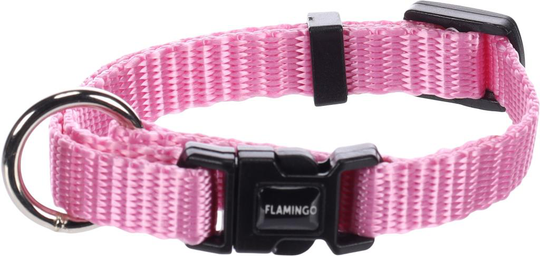 Comparer les prix de Collier Chien - Flamingo Collier nylon Ziggi XXS Rose clair - 15 / 25 x 1 x 0,2 cm