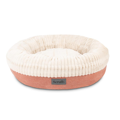 SCRUFFS-Scruffs Couchage Chien Corbeille Ronde Ellen Orange - Taille XL Ø 75 cm
