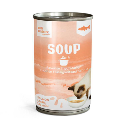 Meilleurs prix pour Boîtes Chat - Bubimex Soupe au saumon - 135 gr