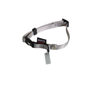 Collier Chien - Martin Sellier Collier réglable Gris - 20 / 30 x 1 cm