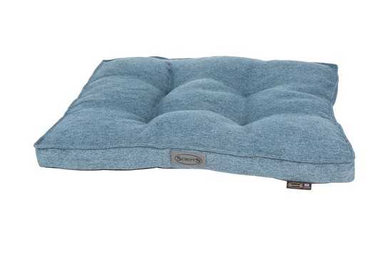 Comparer les prix de SCRUFFS-Couchage Chien – Scruffs Coussin Manhattan Bleu – Taille M