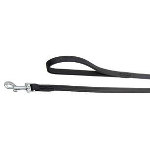 Comparer les prix de FLAMINGO-Laisse Chien - Flamingo Laisse Rondo Noir - 100 x 1,6 cm