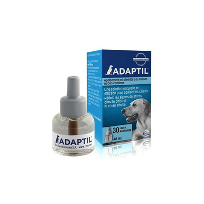 Comparer les prix de Anti-stress Chien – Ceva Adaptil Recharge – 48 ml