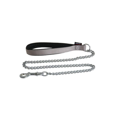 Laisse Chien - Martin Sellier Laisse Chaîne Gris - 100 x 2,5 cm