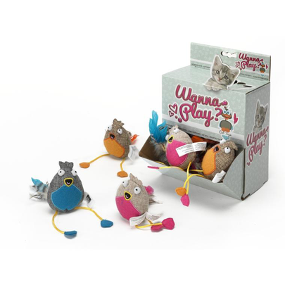 Meilleurs prix pour Jouet Chat - Wanna Play Big Bird x1 - 8 x 7 cm - coloris aléatoire