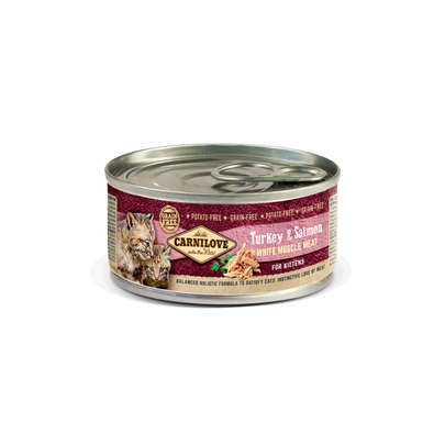 Comparer les prix de Boîte Chaton - Carnilove Chaton Dinde & Saumon