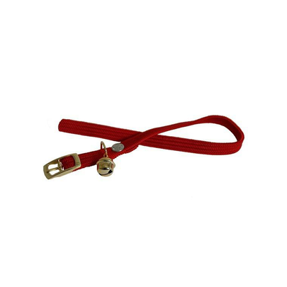 Comparer les prix de Collier Chat - Martin Sellier Collier réglable élastique Rouge - 30 x 1 cm